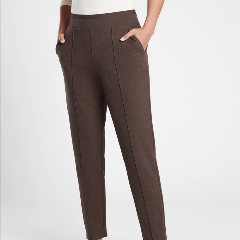 Athleta Venice Heathered Pintuck Pant